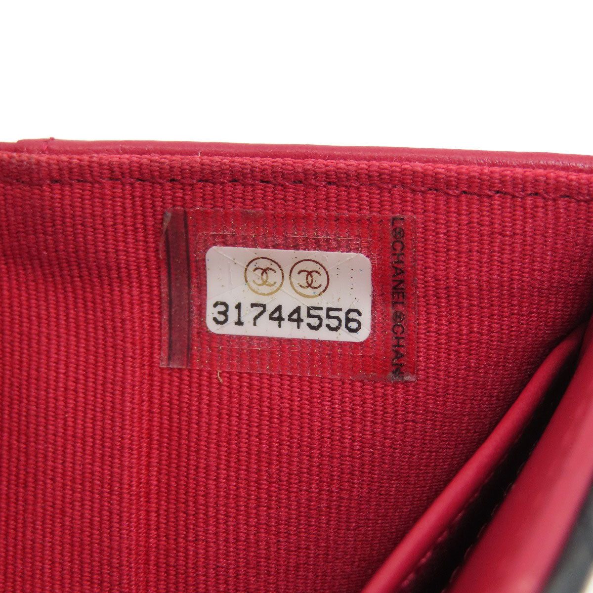 シャネル シャネル19 スモール フラップ マトラッセ シルバー金具 三つ折り財布（小銭入れあり） 中古 商品画像9