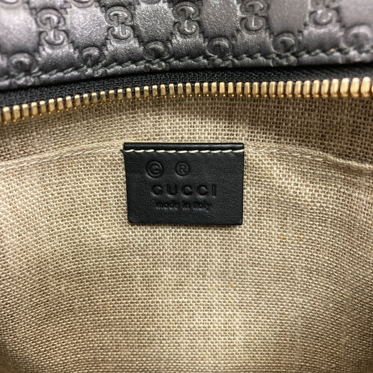 グッチ 449413 アウトレット GGシグネチャー シマ ショルダーバッグ 中古 商品画像7