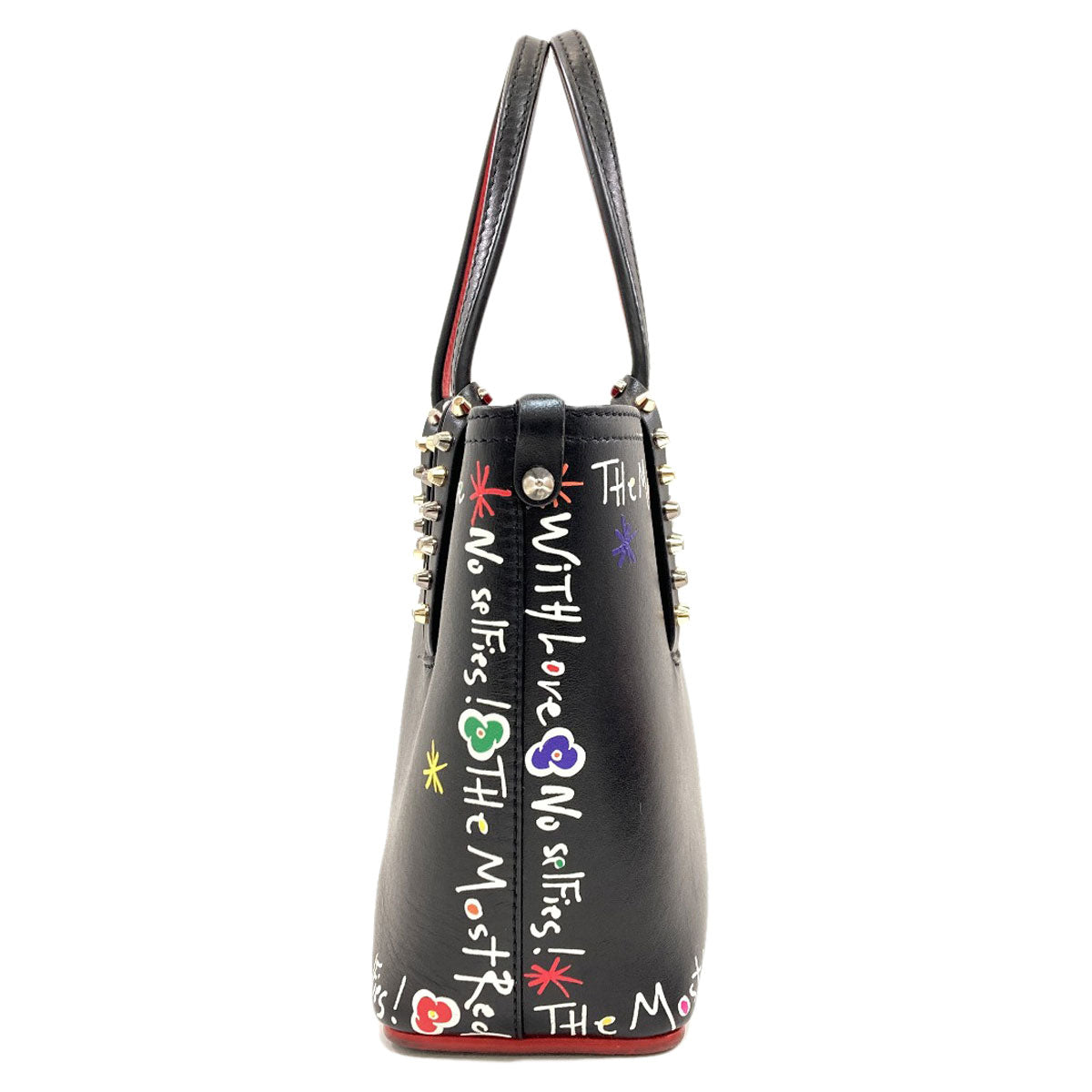 クリスチャンルブタン スタッズ ハンドバッグ 中古 商品画像4