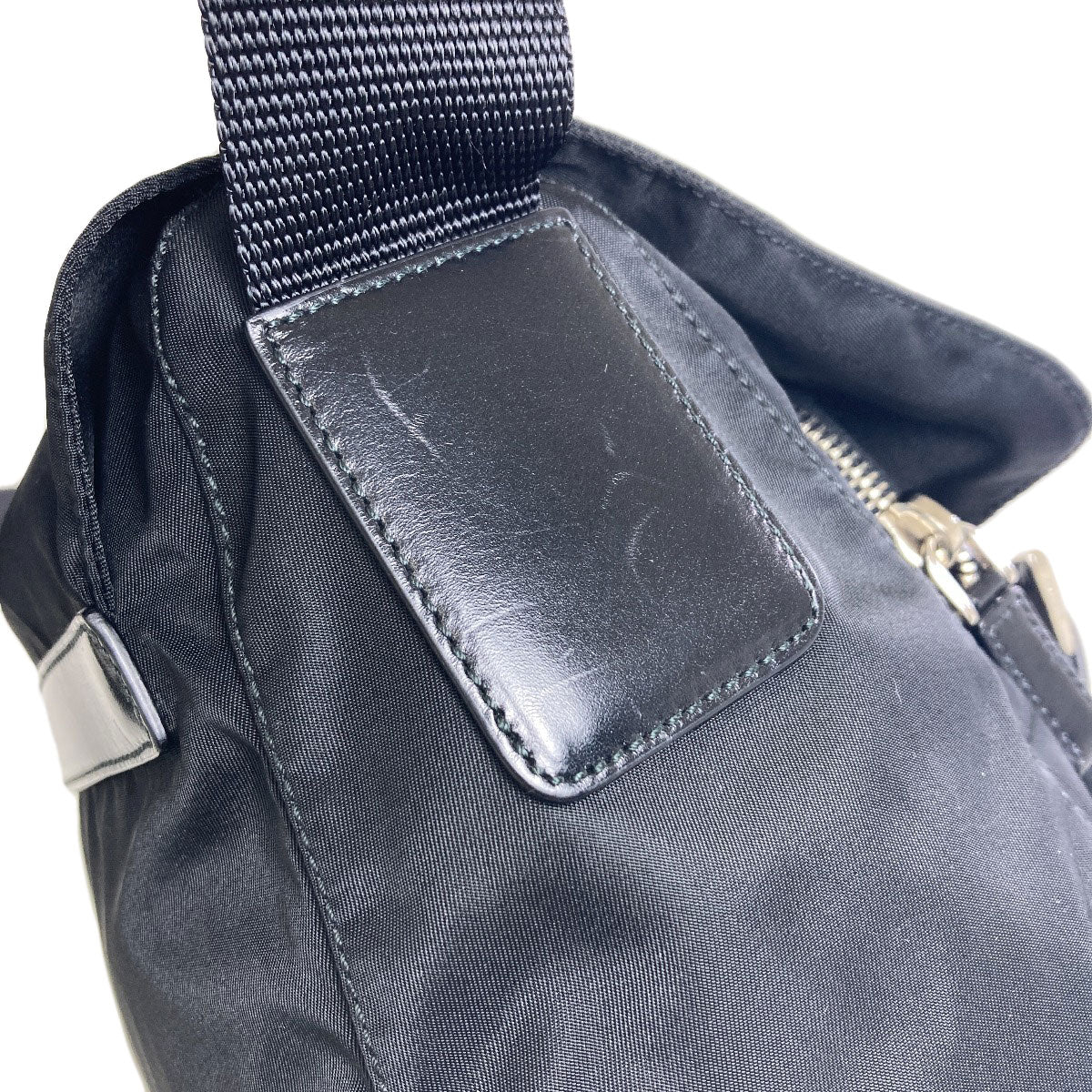 プラダ ロゴ金具 ショルダーバッグ 中古 商品画像13
