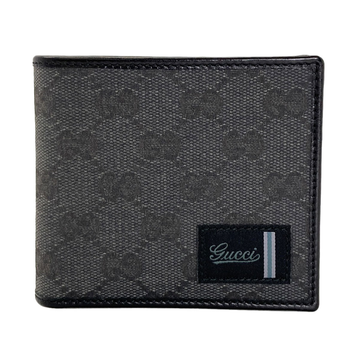 グッチ 224117 GGスプリーム 二つ折り財布（小銭入れあり） 中古 商品画像2