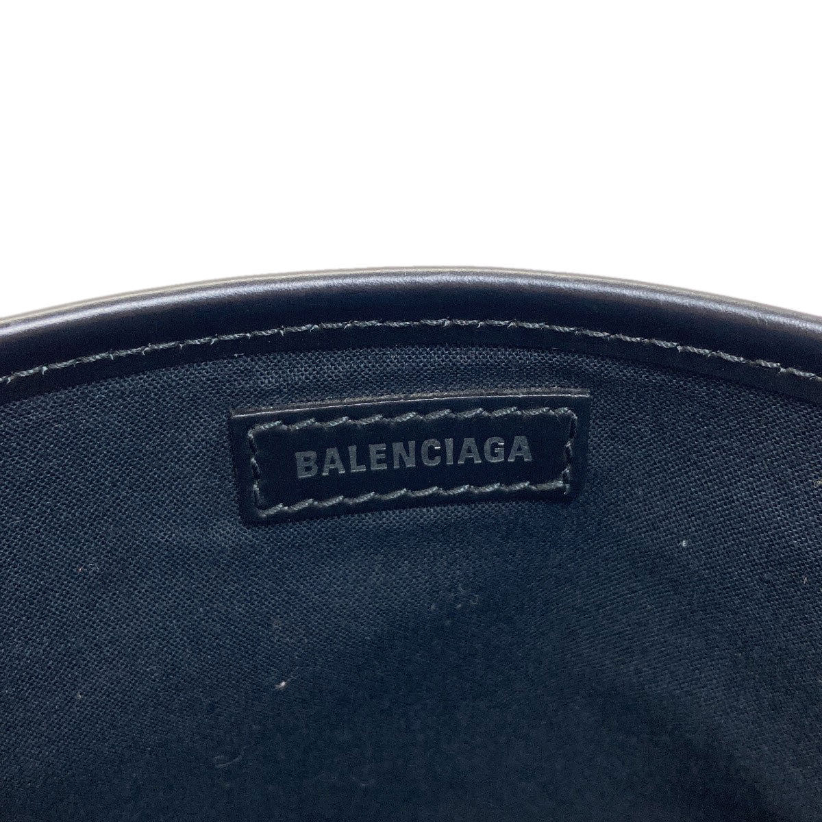 バレンシアガ 339933 ネイビーカバス ハンドバッグ 中古 商品画像7