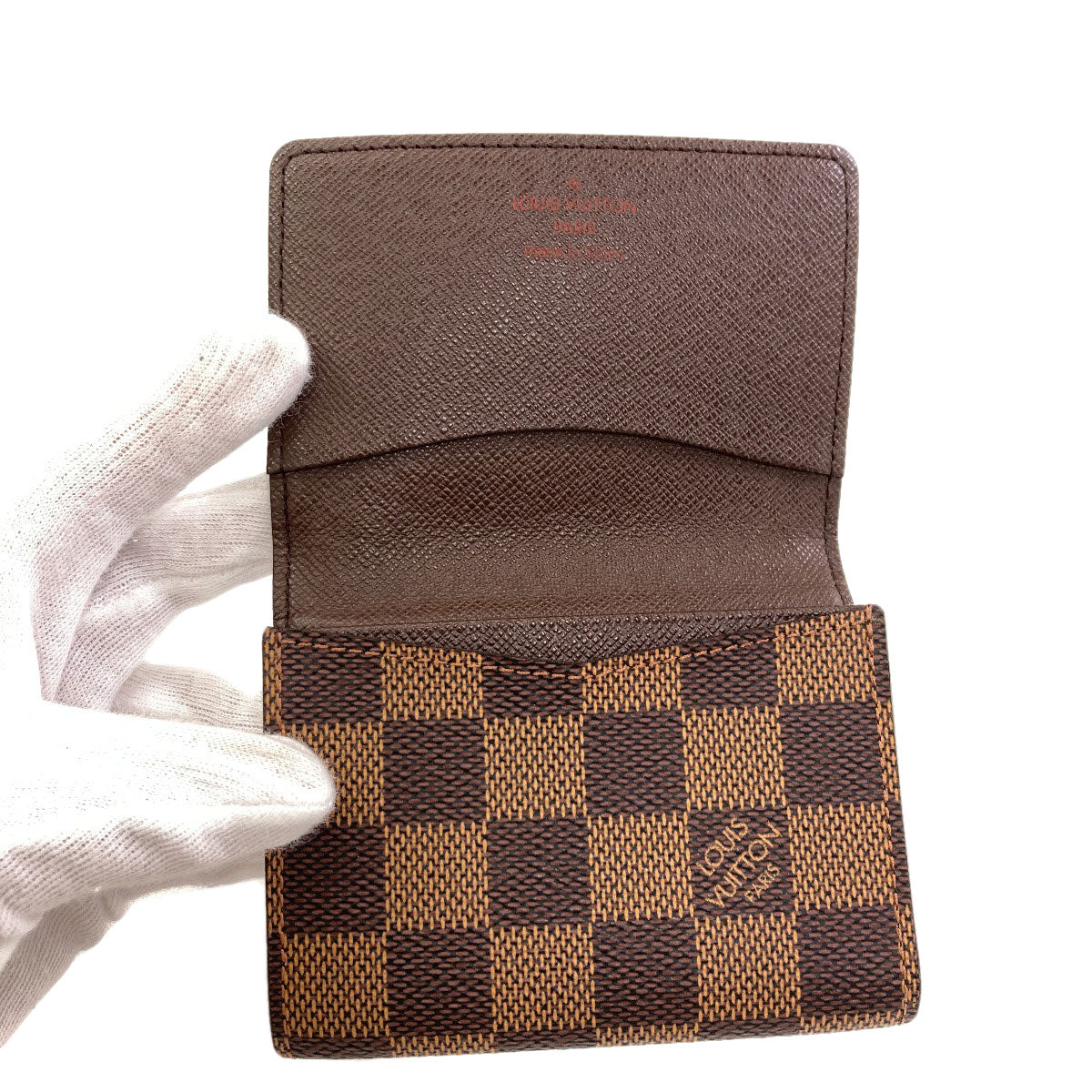 ルイヴィトン N62920 アンヴェロップ・カルト・ドゥ・ヴィジット カードケース 中古 商品画像5