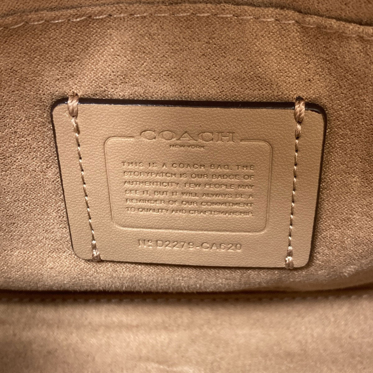 コーチ CA620 ミニペッパー 2WAY ハンドバッグ 中古 商品画像7
