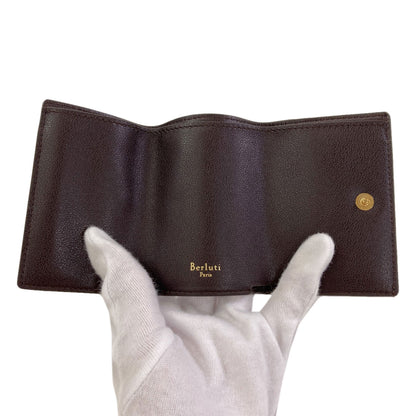 ベルルッティ アカジュー トワル・マルブフ 三つ折り財布（小銭入れあり） 中古 商品画像5