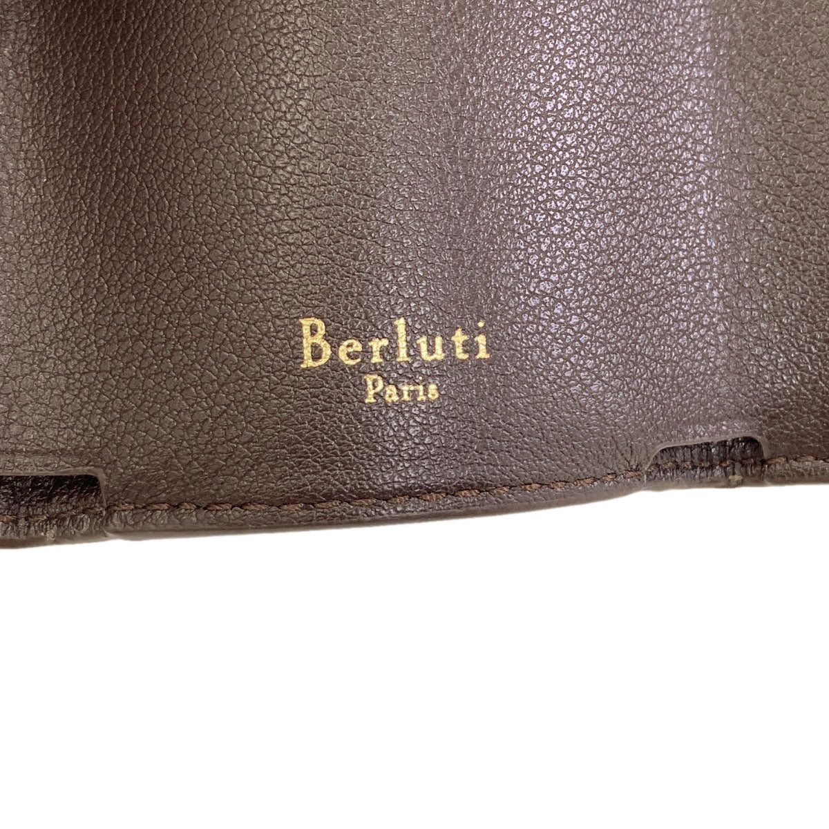 ベルルッティ アカジュー トワル・マルブフ 三つ折り財布（小銭入れあり） 中古 商品画像8