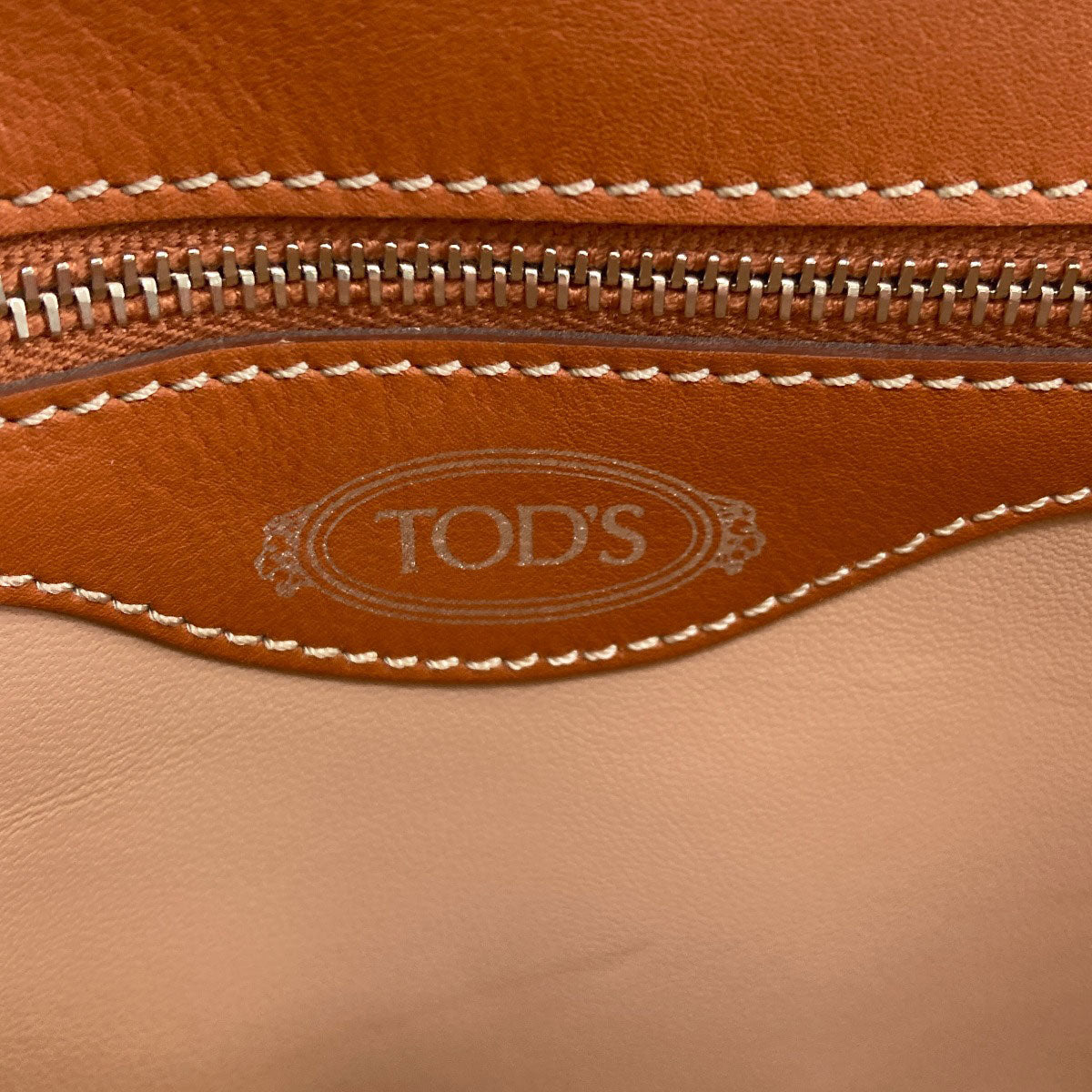トッズ ロゴ ショルダーバッグ 中古 商品画像7
