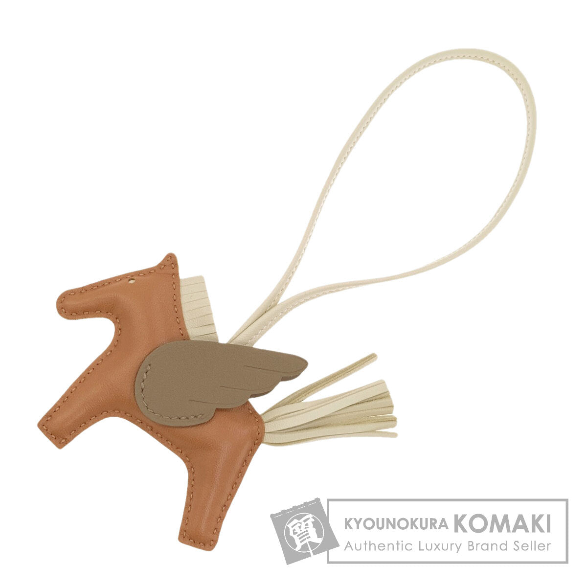 エルメス ロデオチャームPM ペガサス キーホルダー 中古 商品画像1