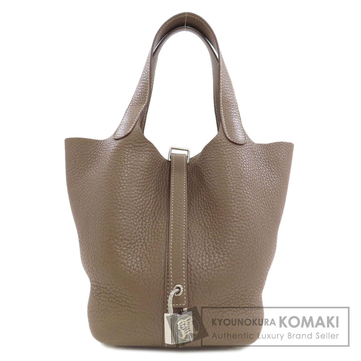エルメス ピコタンロックPM エトープ シルバー金具 ハンドバッグ 中古 商品画像1