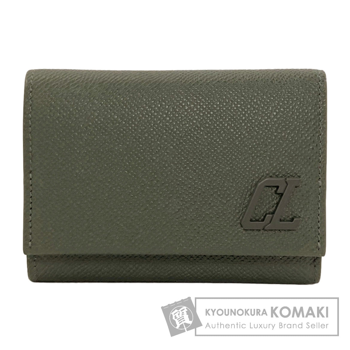 クリスチャンルブタン グルーヴィ― 三つ折り財布（小銭入れあり） 中古 商品画像1