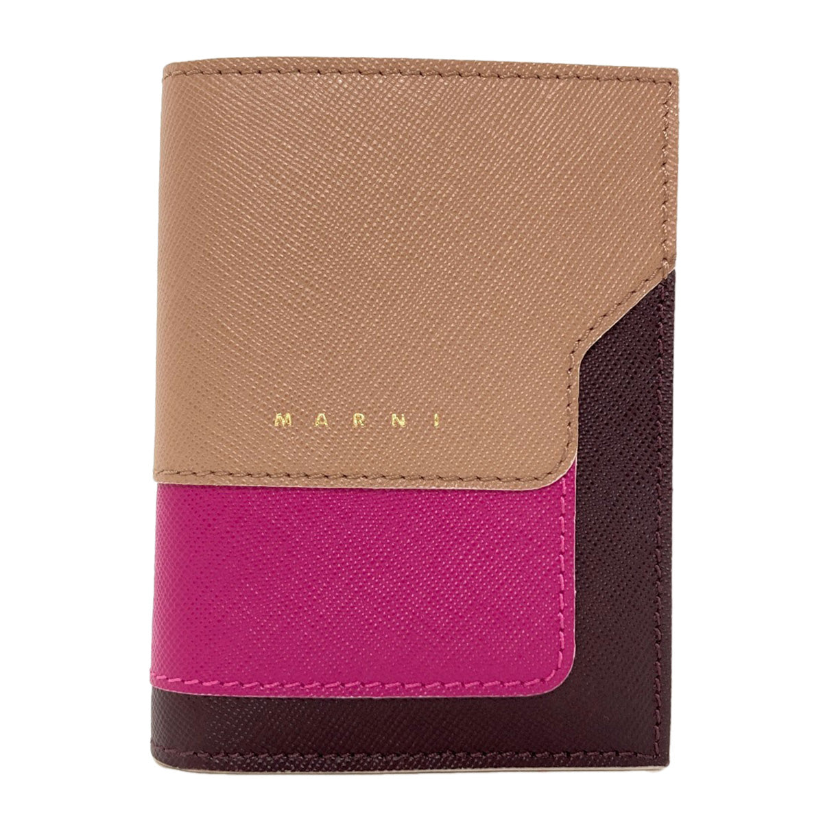 マルニ ロゴ 二つ折り財布（小銭入れあり） 中古 商品画像2