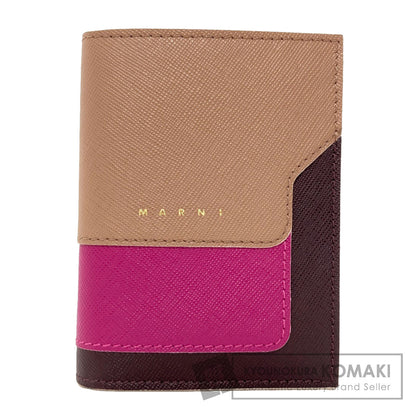マルニ ロゴ 二つ折り財布（小銭入れあり） 中古 商品画像1