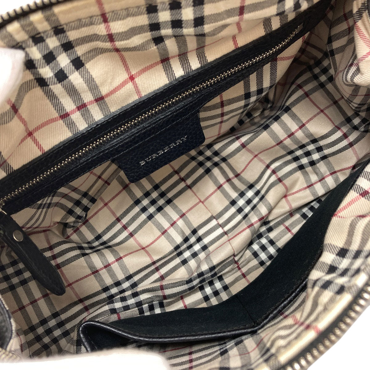 バーバリー ロゴ ハンドバッグ 中古 商品画像6