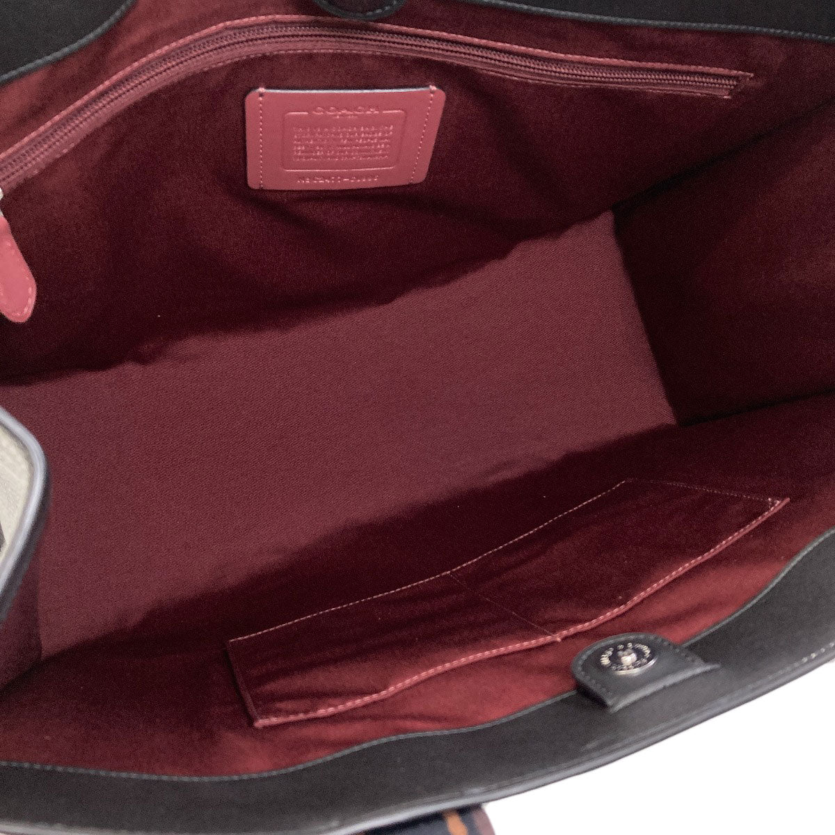 コーチ CU996 ラージ スミス トートバッグ 中古 商品画像6