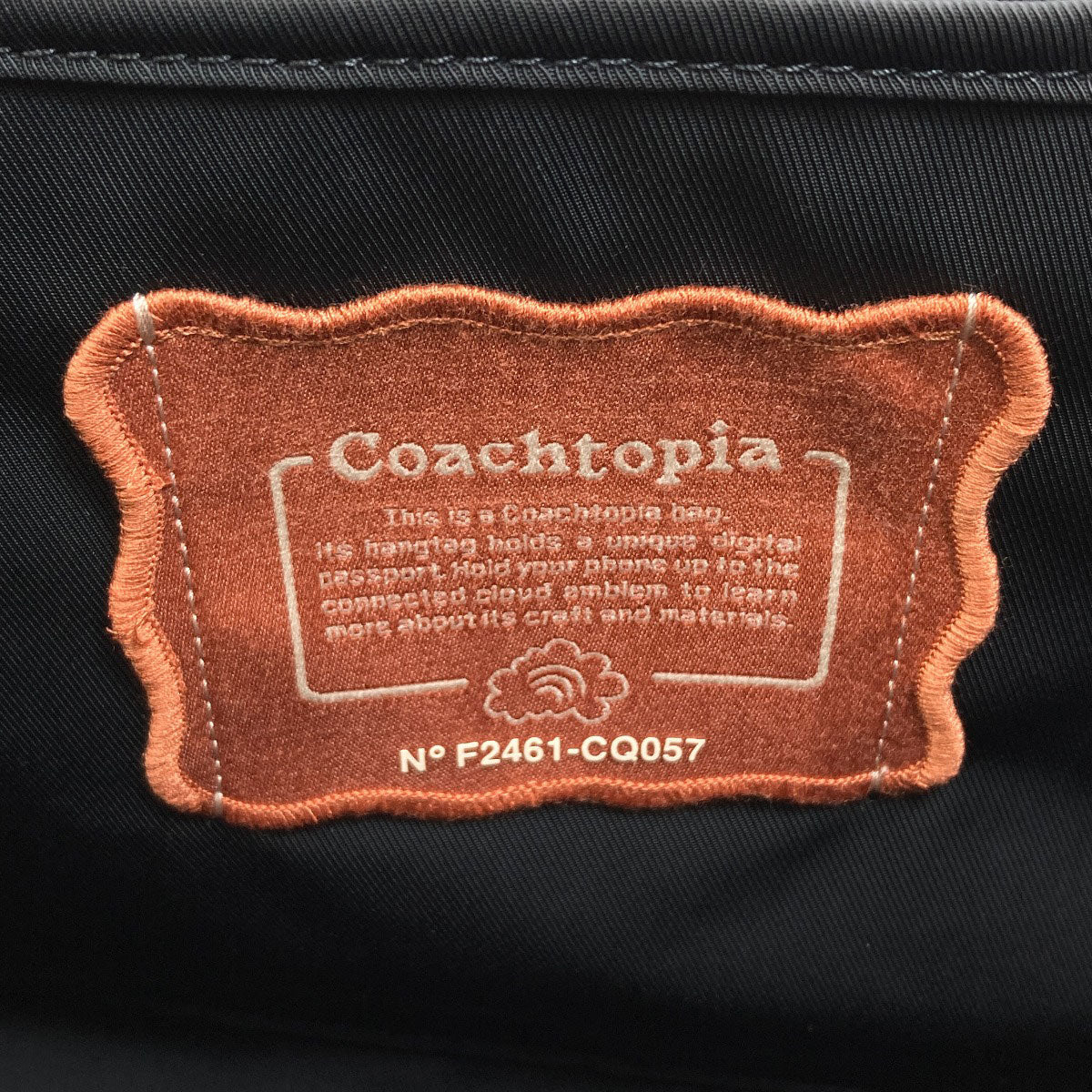 コーチ CQ057 コーチトピア ループトート 2WAY ハンドバッグ 中古 商品画像7