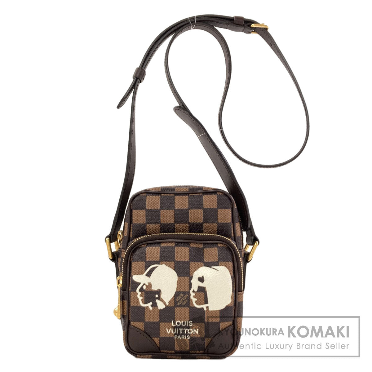 ルイヴィトン N40768 アマゾン ダミエフレンドシップ ショルダーバッグ 中古 商品画像1