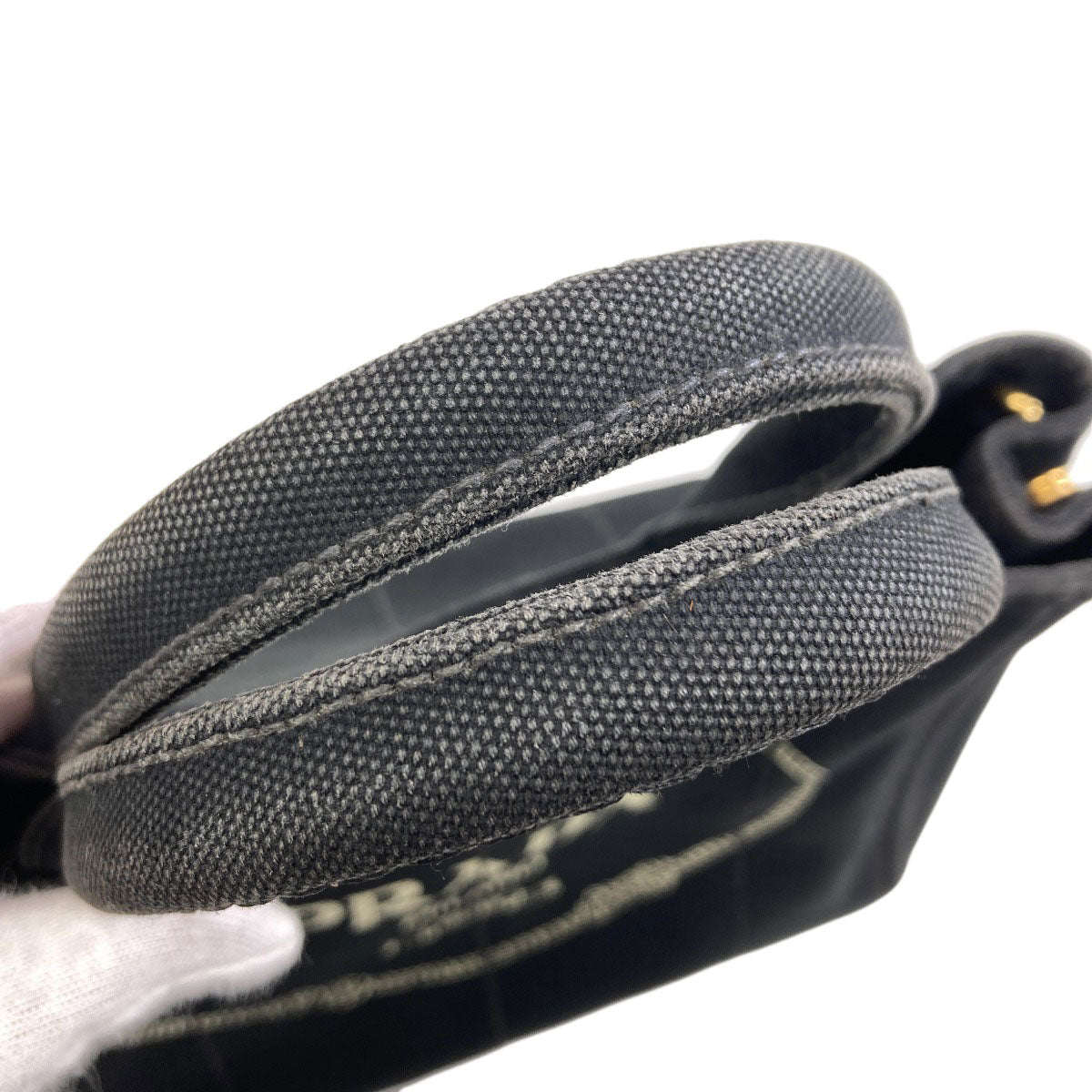 プラダ カナパミニ 2WAY ハンドバッグ 中古 商品画像15
