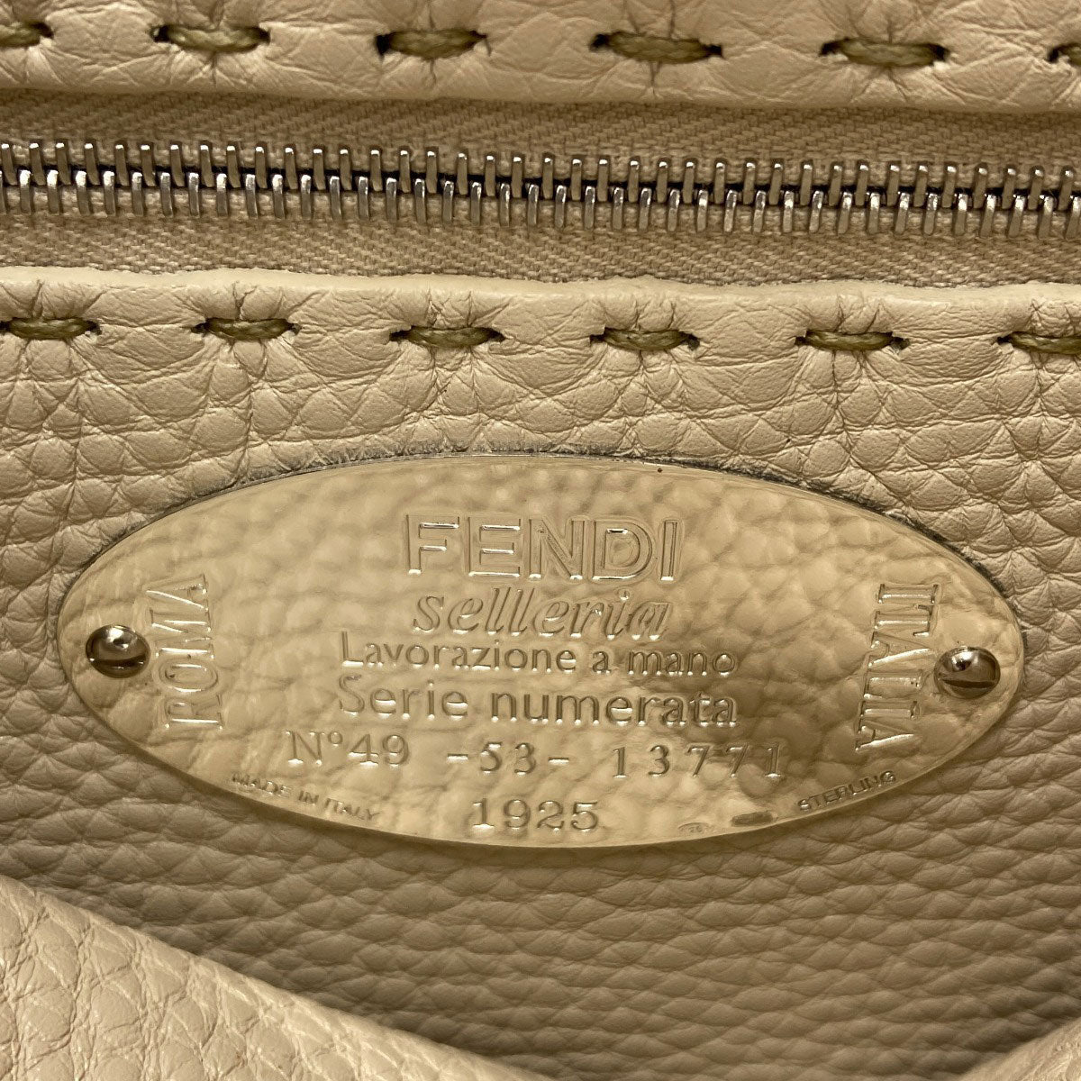 フェンディ ピーカブー エッセンシャリー セレリア 2WAY ハンドバッグ 中古 商品画像7