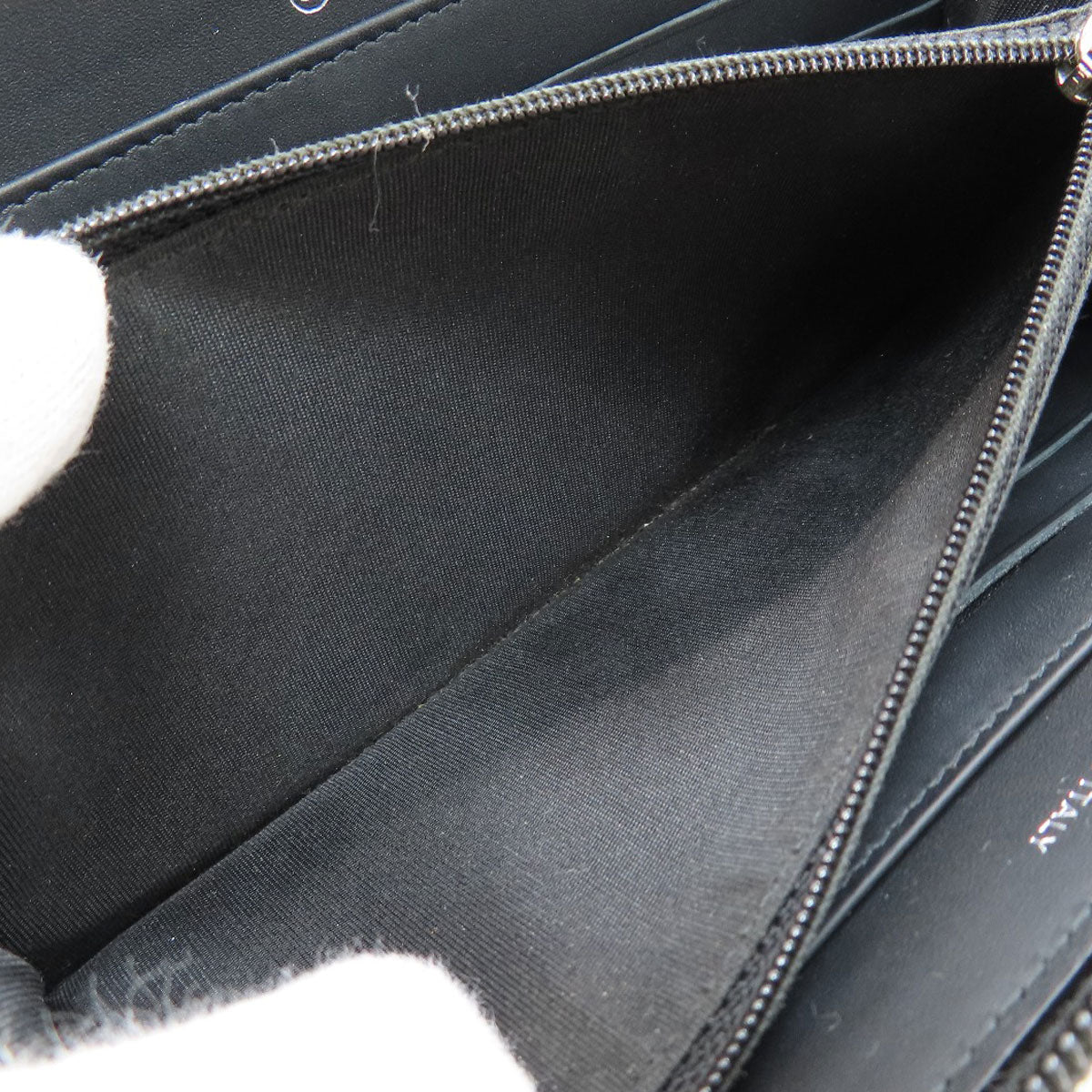 シャネル ラウンドファスナー ココマーク シルバー金具 長財布（小銭入れあり） 中古 商品画像6