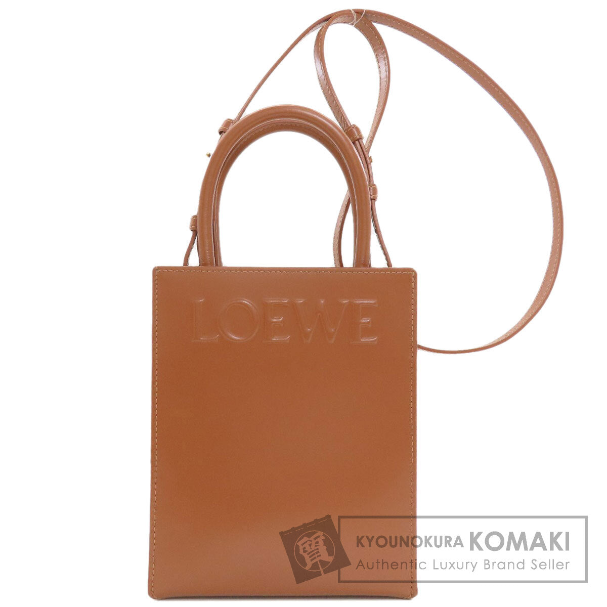 ロエベ スタンダード A5 ミニ 2WAY ハンドバッグ 中古 商品画像1