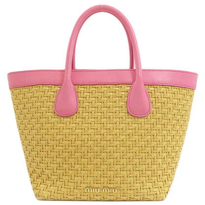 ミュウミュウ エムエムパリスコラボ 2WAY ハンドバッグ 中古 商品画像3