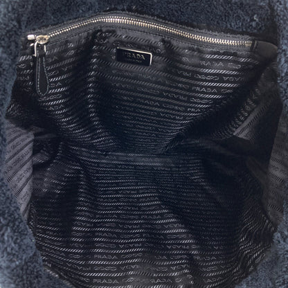 プラダ 1BG130 スプーニャ テリークロス トートバッグ 中古 商品画像6