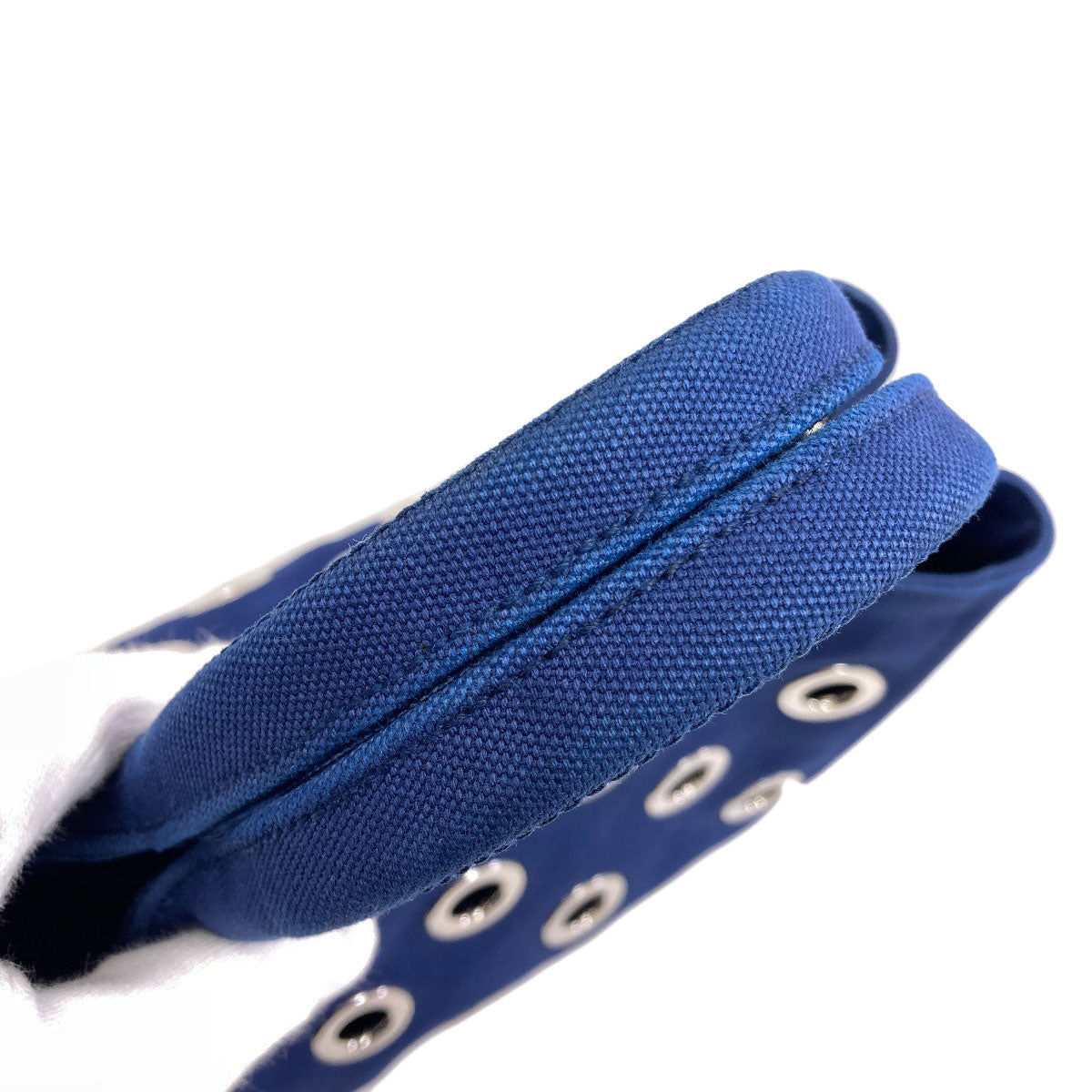 プラダ 1BG439 カナパ パンチング 2WAY ハンドバッグ 中古 商品画像17