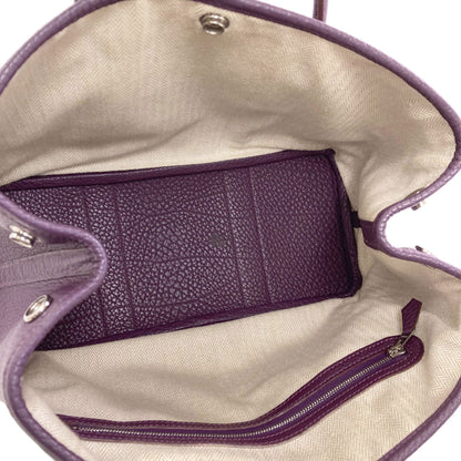 エルメス ガーデンパーティTPM シルバー金具 ハンドバッグ 中古 商品画像6