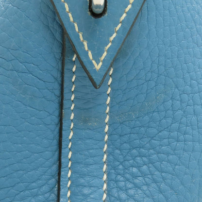 エルメス ボリード31 ブルージーン シルバー金具 ハンドバッグ 中古 商品画像17