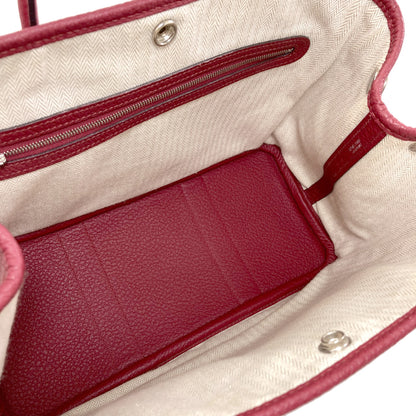 エルメス ガーデンパーティTPM シルバー金具 ハンドバッグ 中古 商品画像6