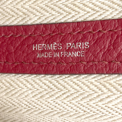 エルメス ガーデンパーティTPM シルバー金具 ハンドバッグ 中古 商品画像7
