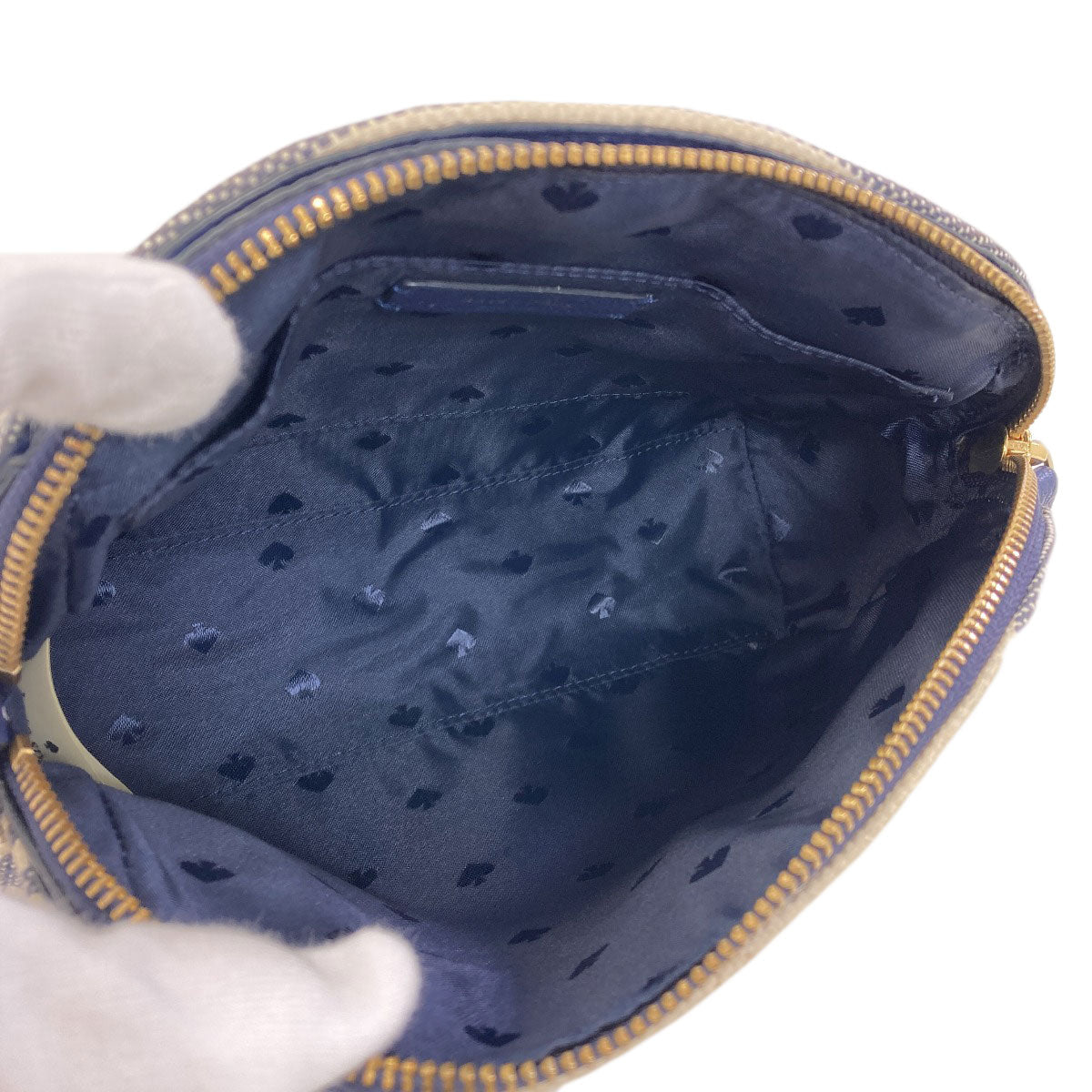 ケイトスペード ロングショルダー ボーダー ショルダーバッグ 中古 商品画像6