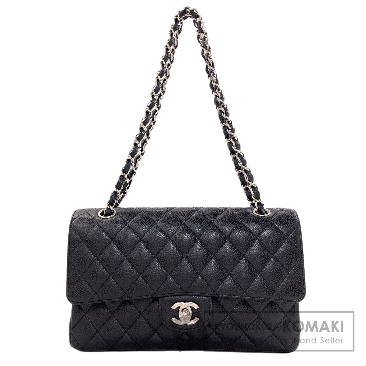 シャネル ダブルフラップ マトラッセ シルバー金具 ショルダーバッグ 中古 商品画像1