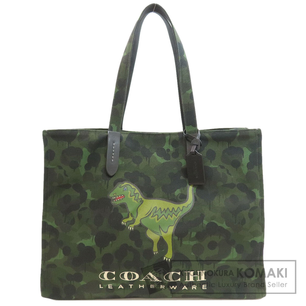 コーチ CCD11 レキシー カモフラージュプリント トートバッグ 中古 商品画像1