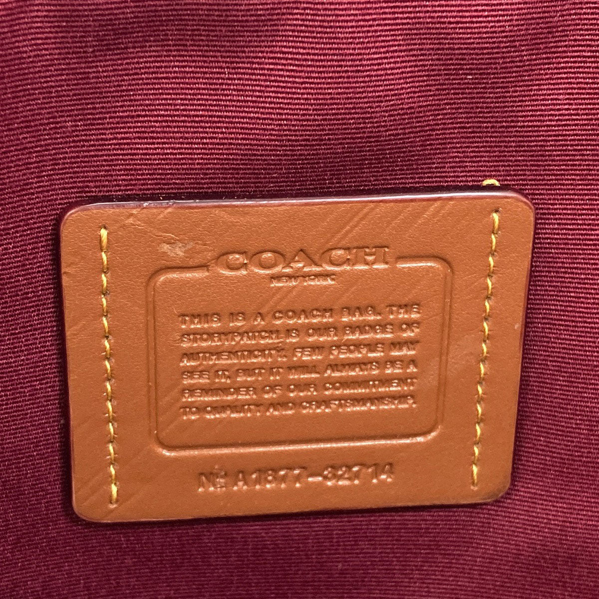 コーチ 32714 シグネチャー トートバッグ 中古 商品画像7