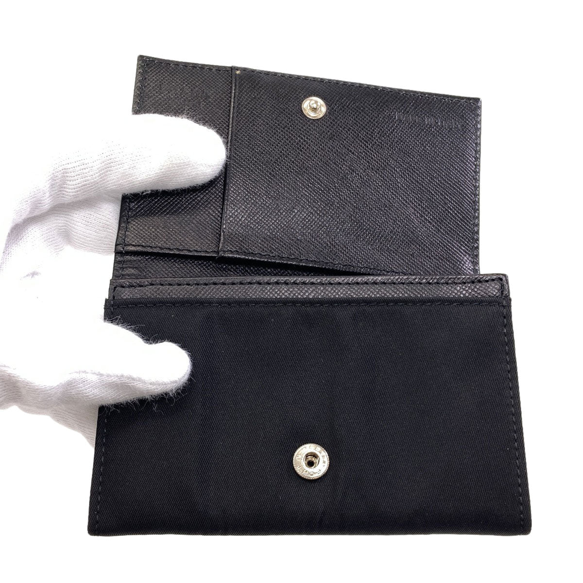 プラダ ロゴ金具 カードケース 中古 商品画像6