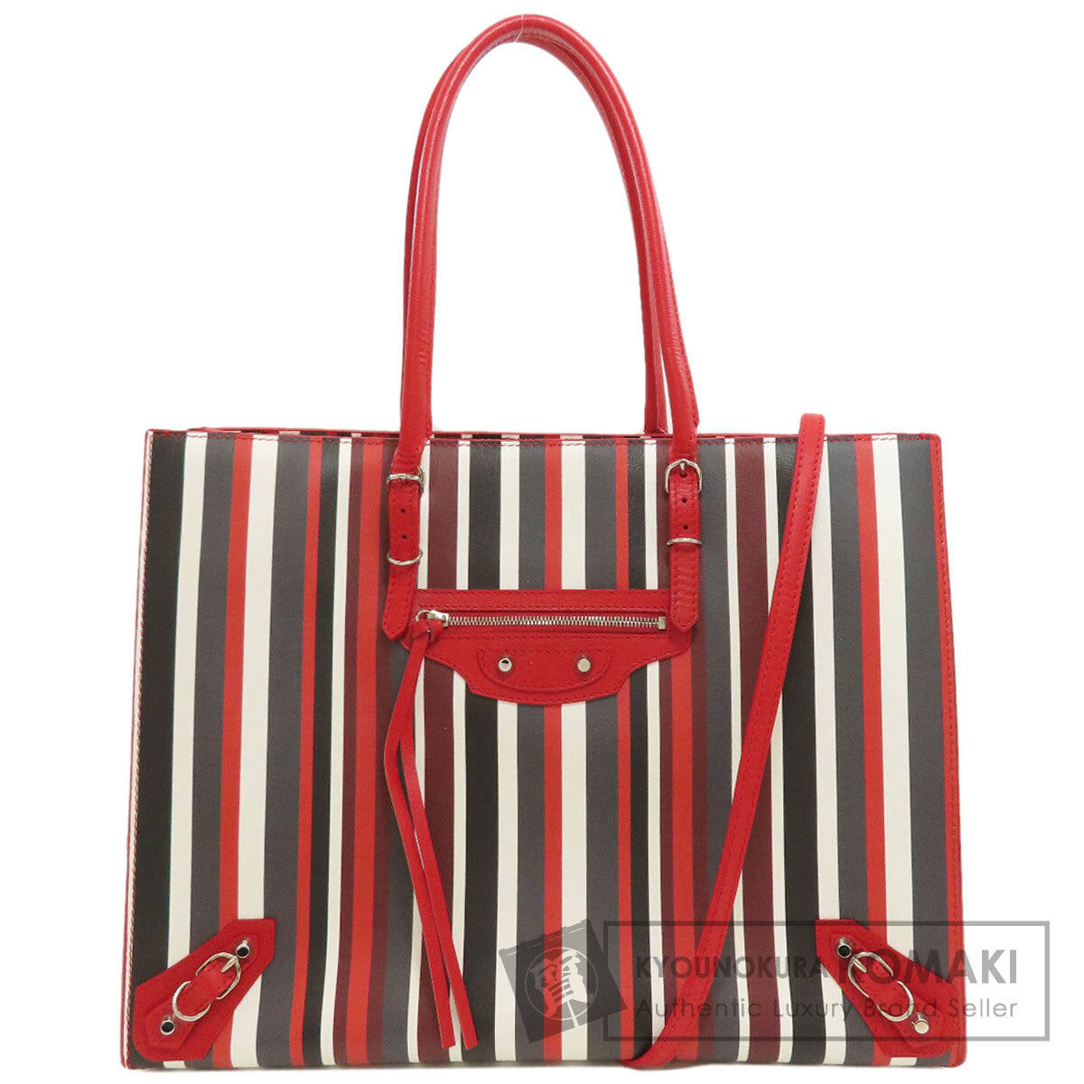 バレンシアガ 432596 ペーパー 2WAY トートバッグ 中古 商品画像1