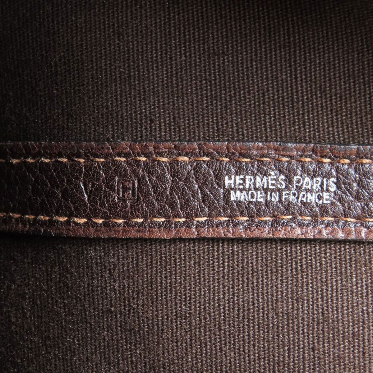 エルメス ガーデンファイルPM シルバー金具 ハンドバッグ 中古 商品画像7