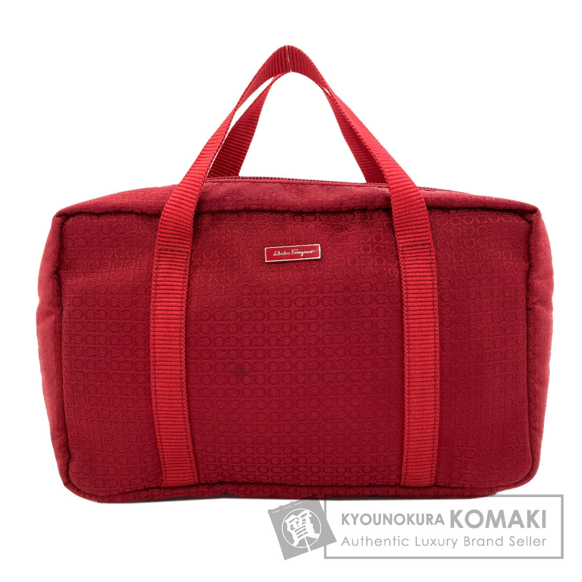 サルヴァトーレフェラガモ ロゴパターン ハンドバッグ 中古 商品画像1