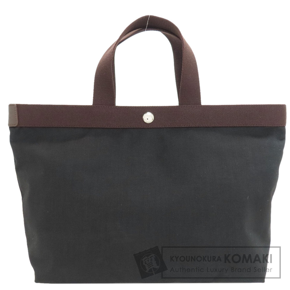 エルベ・シャプリエ 舟形トート ハンドバッグ 中古 商品画像1