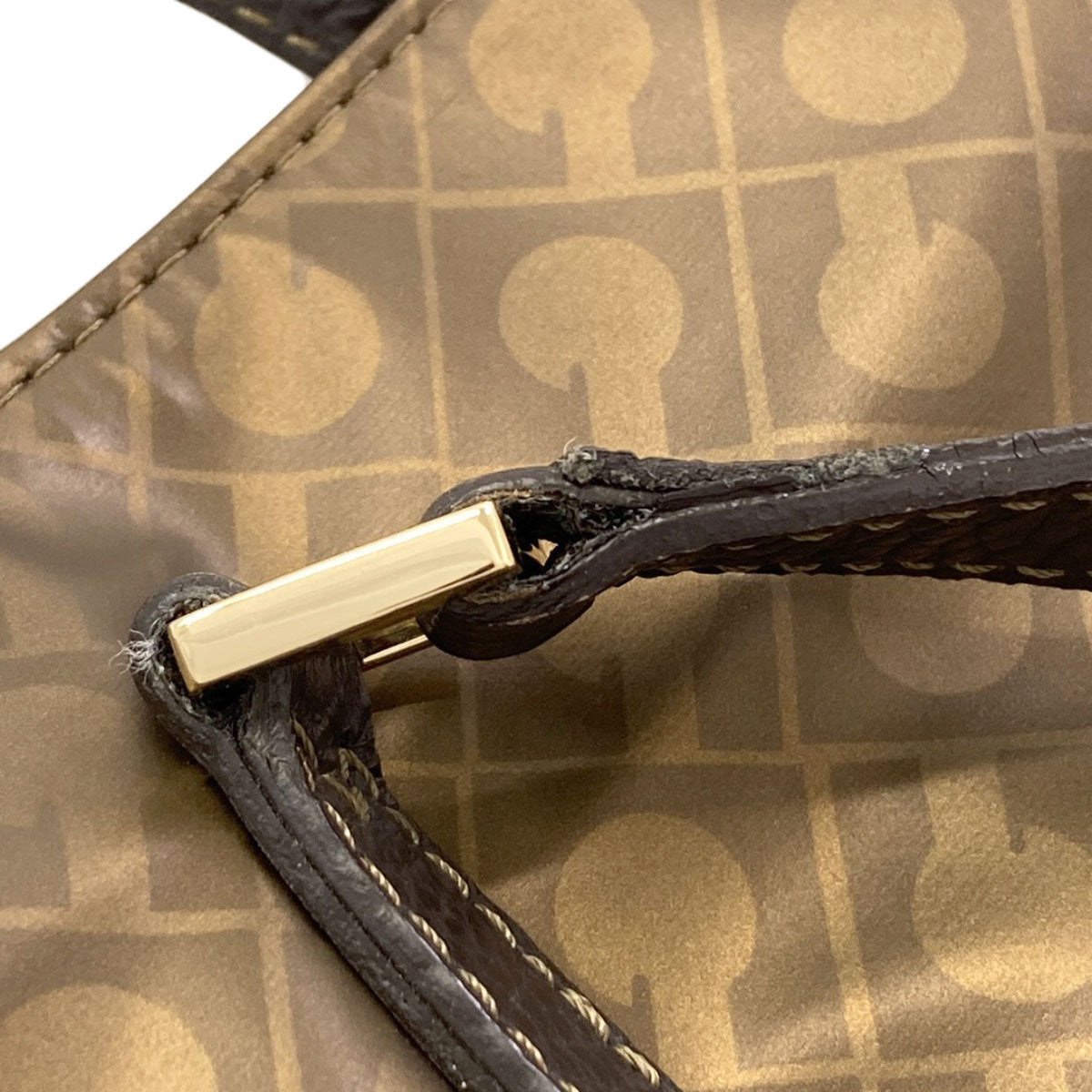 ゲラルディーニ ロゴモチーフ ソフティ ハンドバッグ 中古 商品画像17