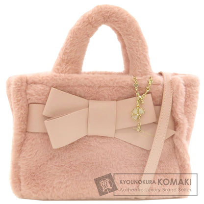 サマンサタバサ リボン 2WAY ハンドバッグ 中古 商品画像1