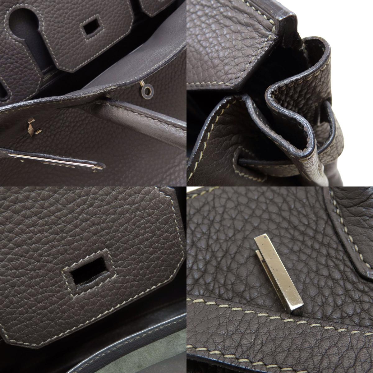 エルメス バーキン30 シルバー金具 ハンドバッグ 中古 商品画像18