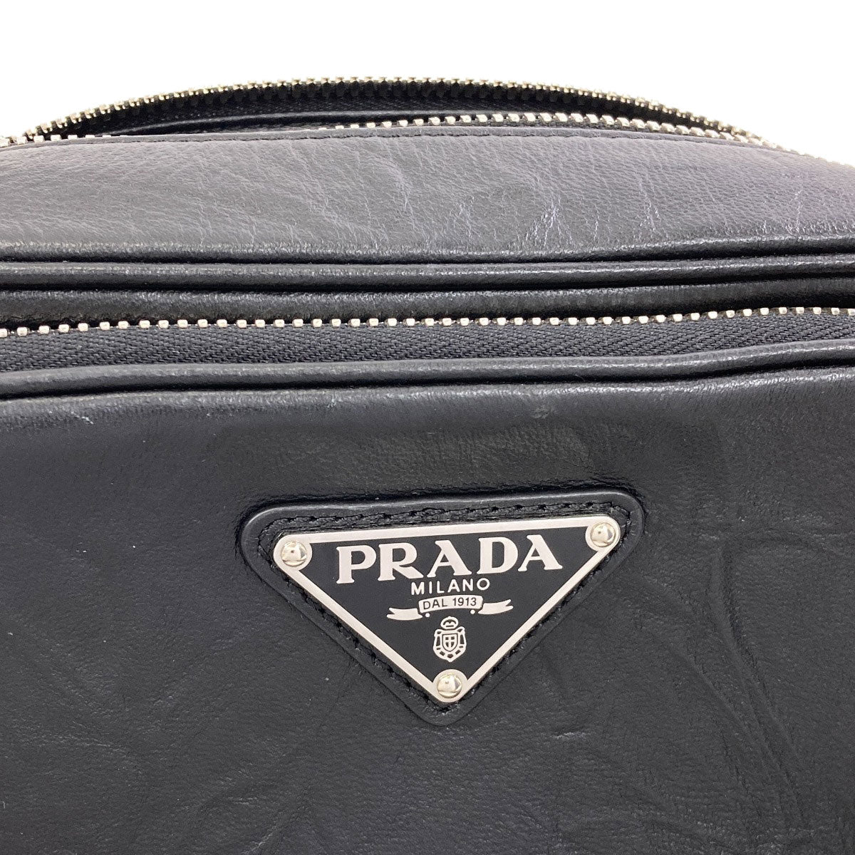 プラダ ロゴ ショルダーバッグ 中古 商品画像8