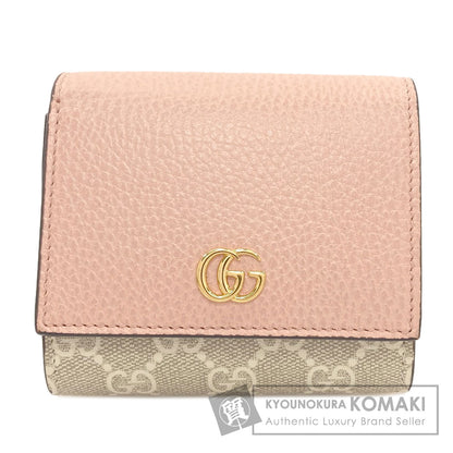 グッチ 598587 ダブルG バイカラー ミディアム ウォレット 二つ折り財布（小銭入れあり） 中古 商品画像1