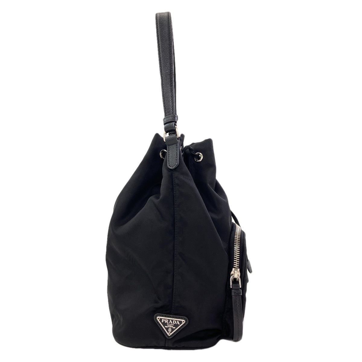 プラダ バッジ ハート 雷 2WAY ハンドバッグ 中古 商品画像4