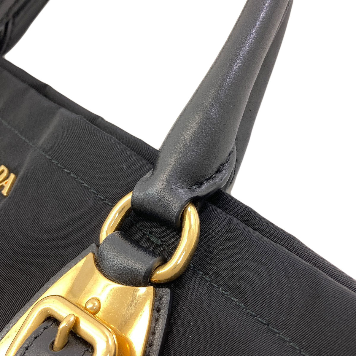 プラダ ロゴ ハンドバッグ 中古 商品画像16