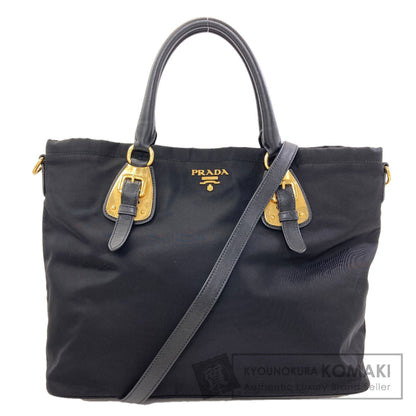 プラダ ロゴ ハンドバッグ 中古 商品画像1