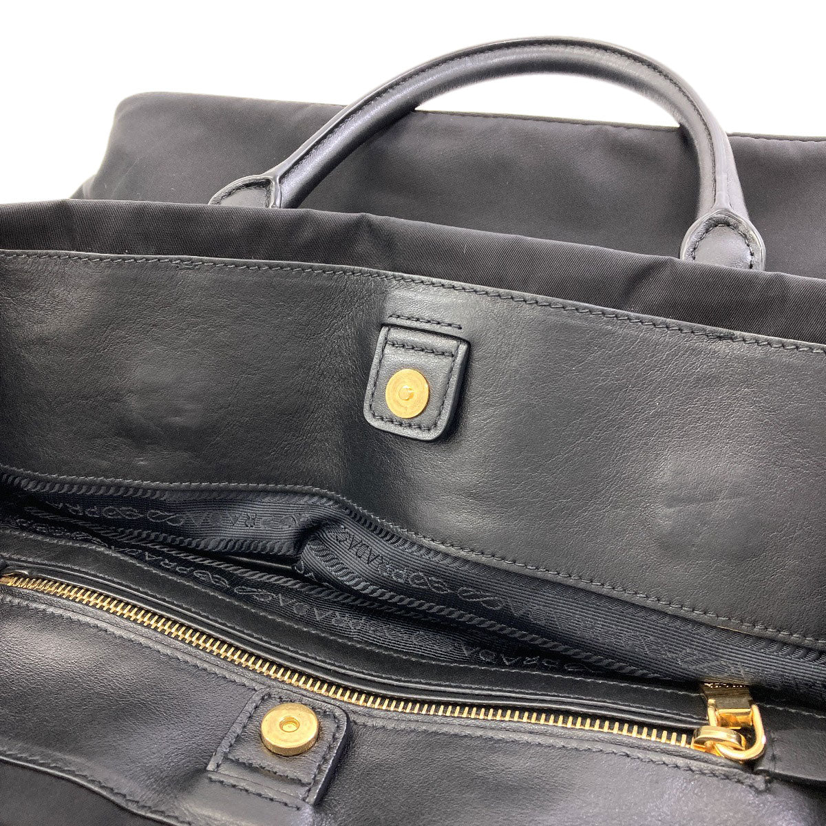 プラダ ロゴ ハンドバッグ 中古 商品画像10
