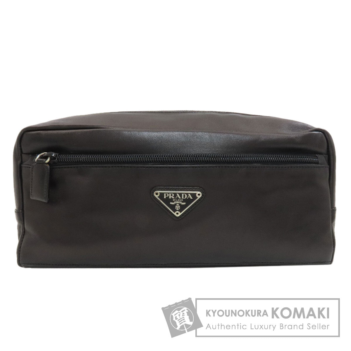 プラダ ロゴ金具 セカンドバッグ 中古 商品画像1